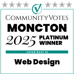 2025 Platinum Winner voted best in Web Design Vanguard Solutions, of Moncton, New Brunswick is the CommunityVotes Moncton 2025 Platinum Winner voted best in Web Design service award.